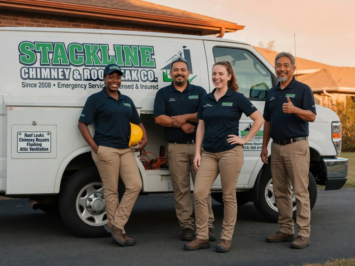 Chimney flashing repair company in Fairfield, IL